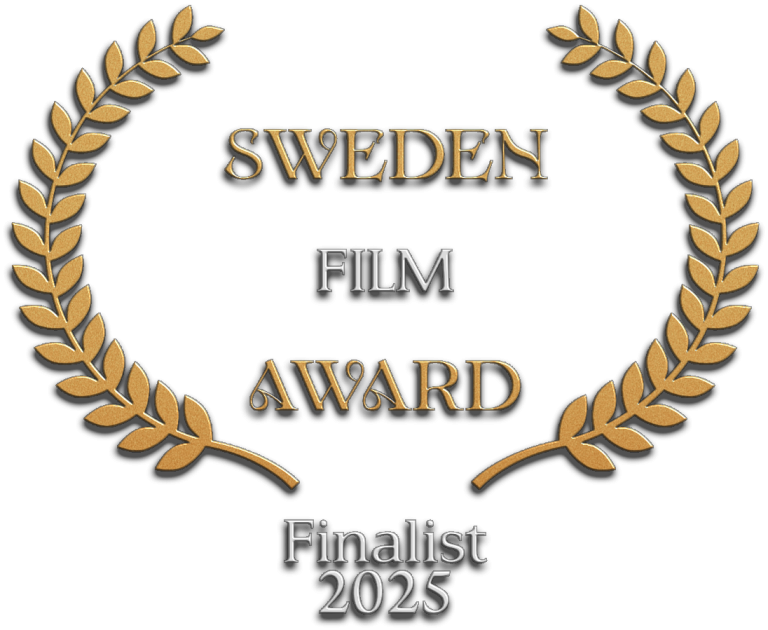 Auszeichnung für Finalist 2025 bei Sweden Film AWARD.